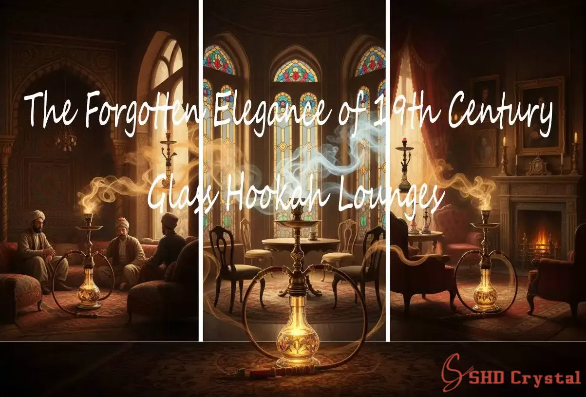The Forgotten Elegance of 19th Century Glass Hookah Lounges