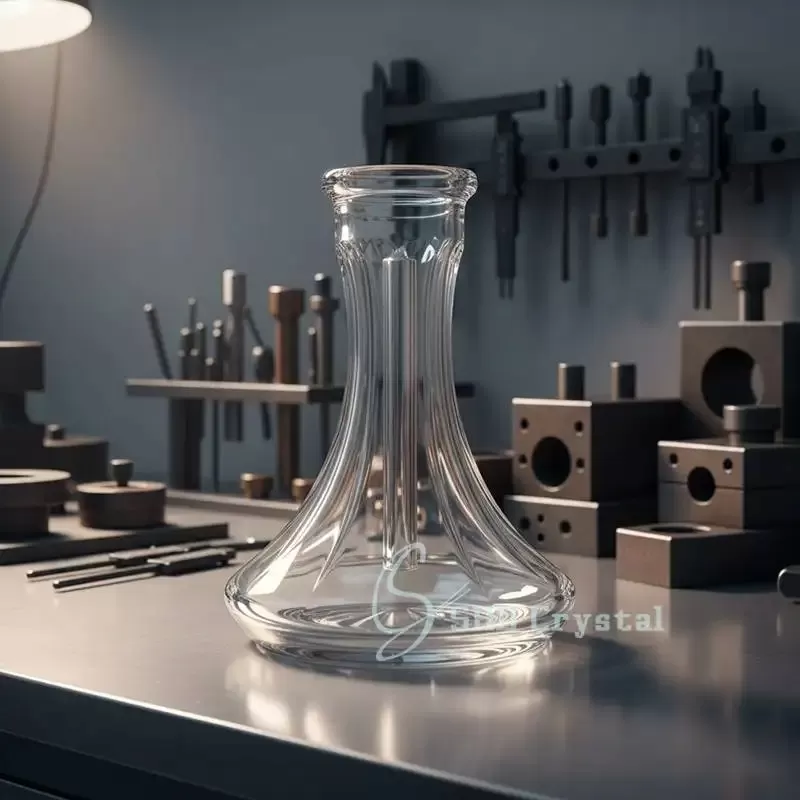 crystal glass hookah