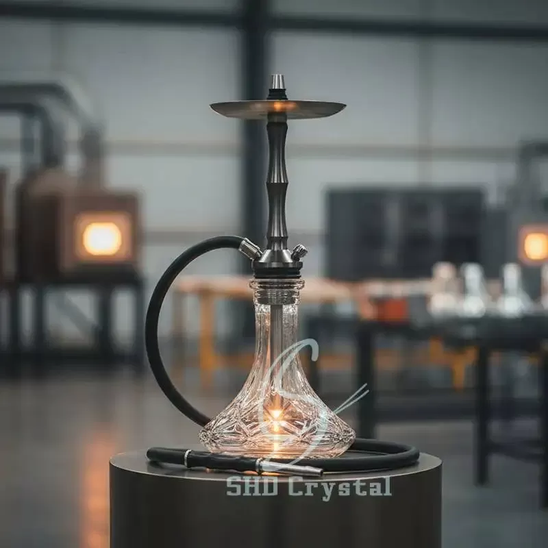 luxury crystal glass base