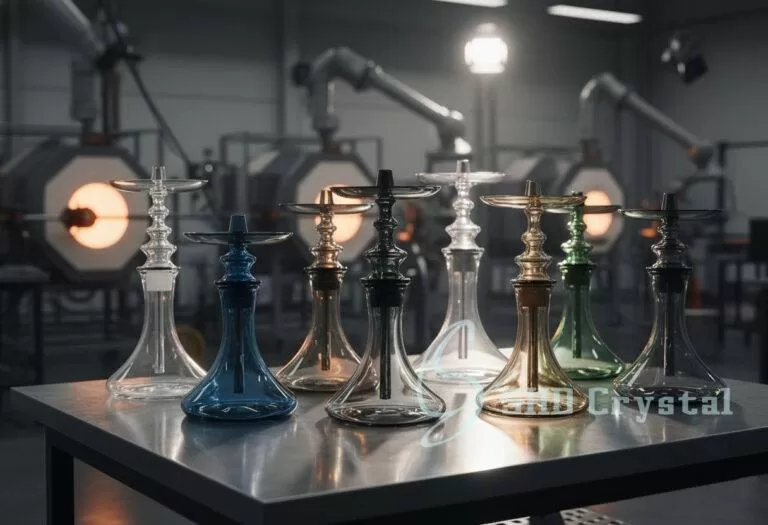 Precision in Transparency: Engineering Crystal Glass Hookah OEM Options